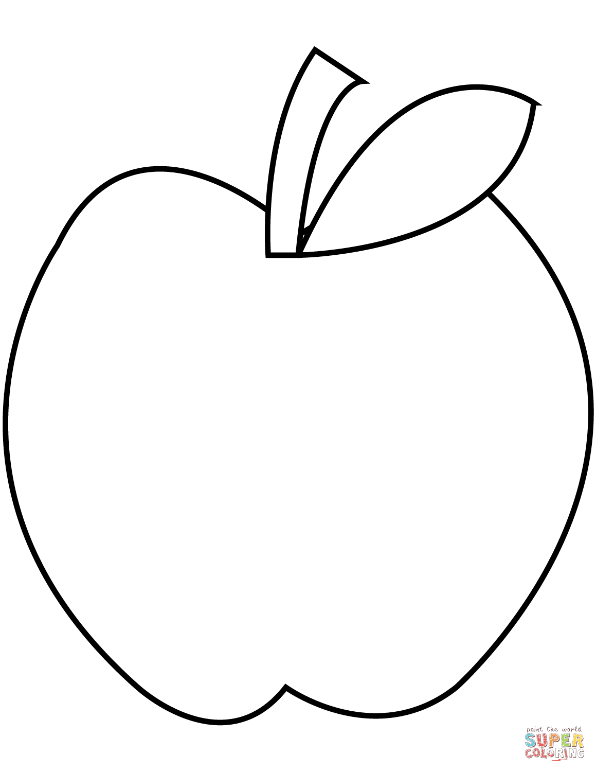 Detail Apfel Ausmalbild Nomer 11