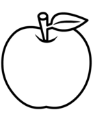 Detail Apfel Ausmalbild Nomer 23