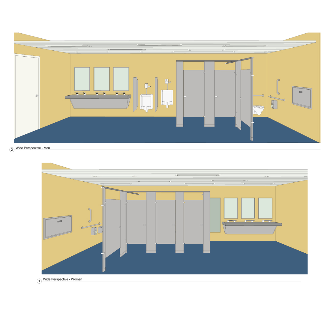 Detail Changing Room Dwg Nomer 8