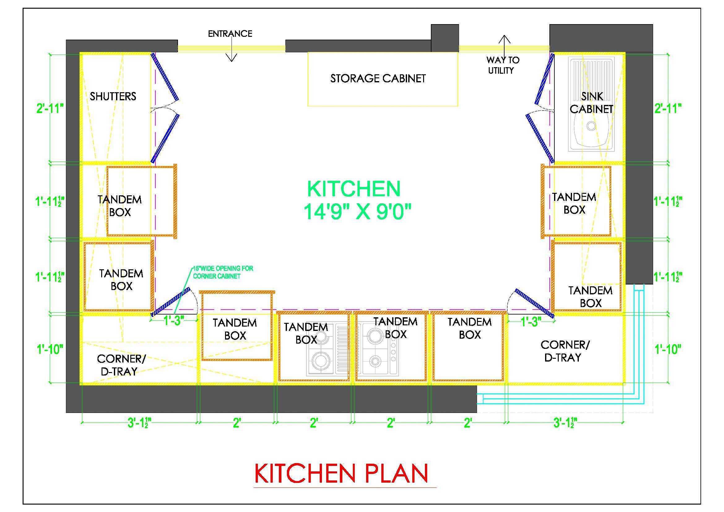Detail Changing Room Dwg Nomer 3