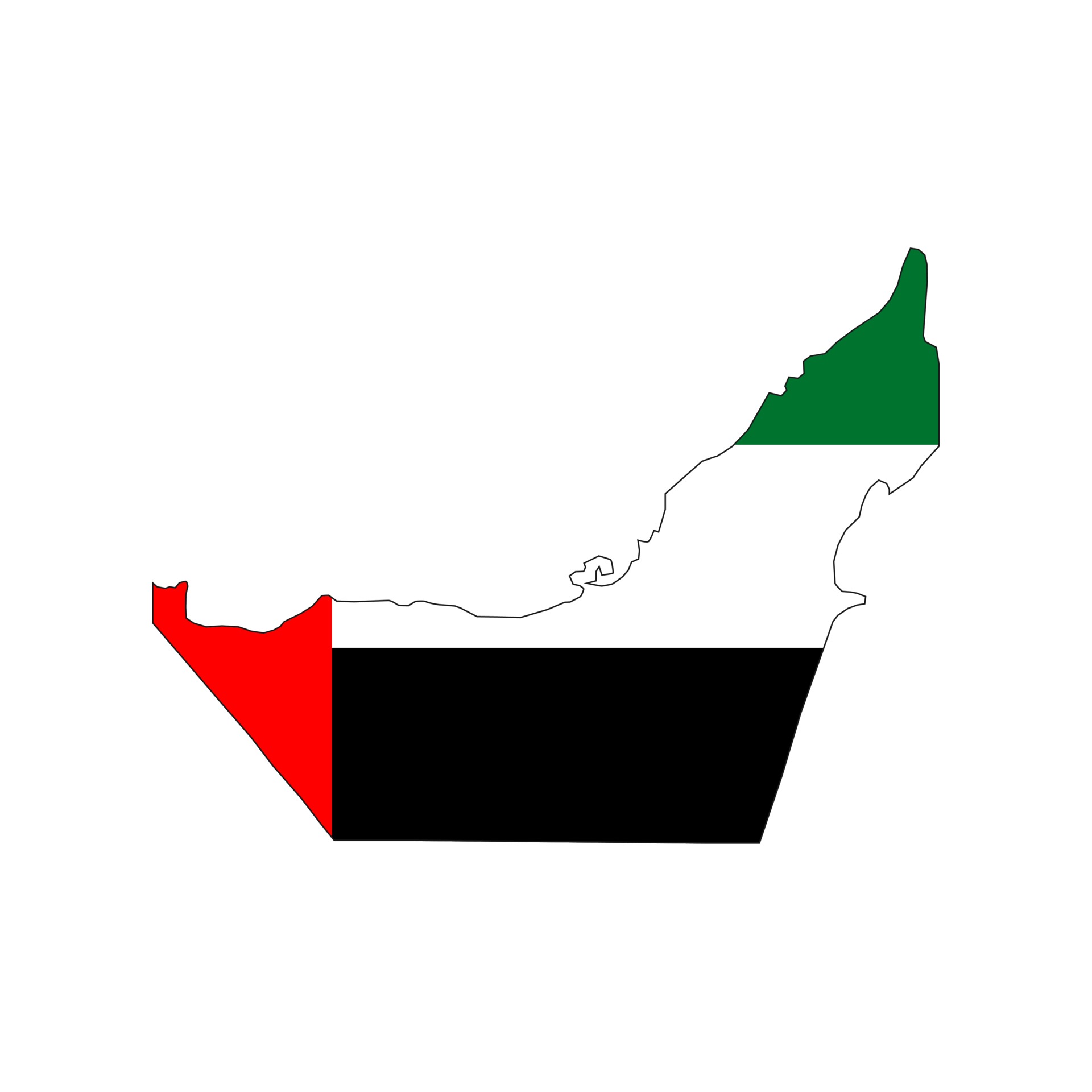 Detail Flagge Vereinigte Arabische Emirate Nomer 11