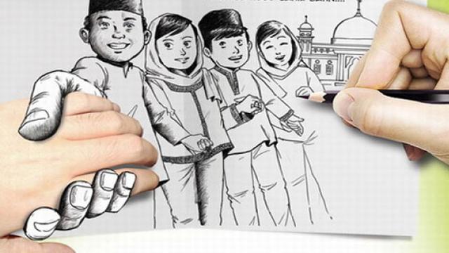 Detail Foto Lebaran Lucu Nomer 33