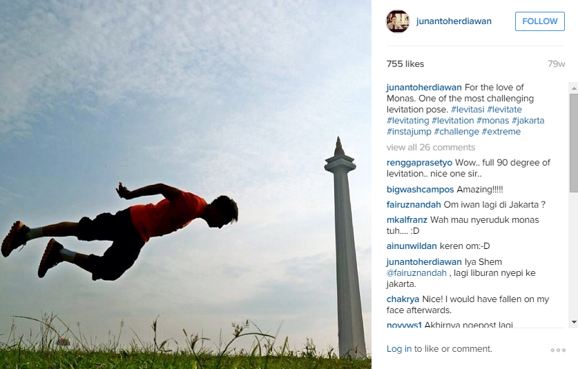 Detail Foto Levitasi Keren Nomer 31