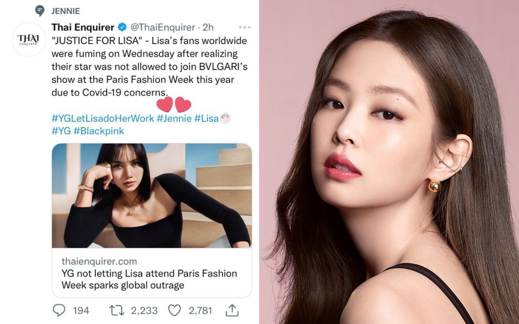 Detail Foto Lisa Dan Jennie Blackpink Nomer 35