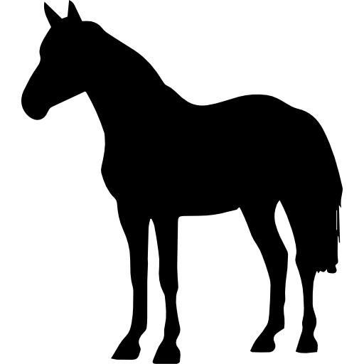 Detail Pferdekopf Silhouette Einfach Nomer 24