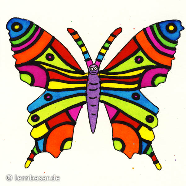 Detail Schmetterling Einfach Zeichnen Nomer 20