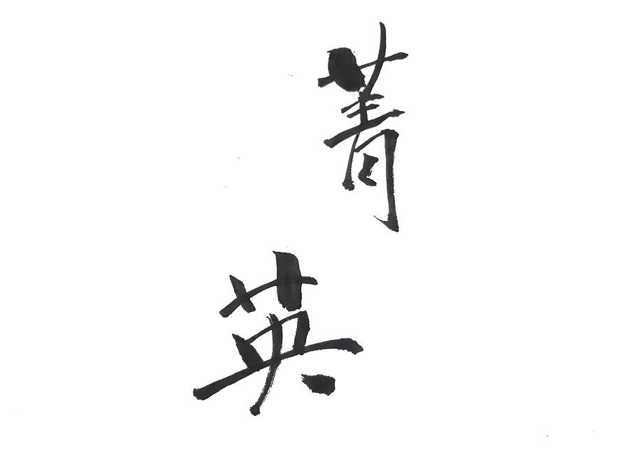 Detail Chinesische Kalligraphie Nomer 8