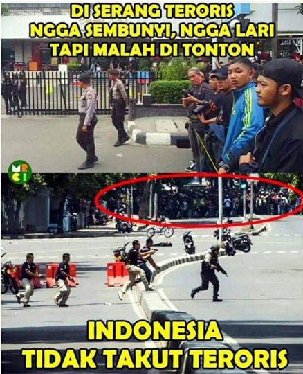 Foto Lucu Bom Sarinah - KibrisPDR