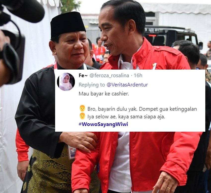Detail Foto Lucu Jokowi Dan Prabowo Nomer 14
