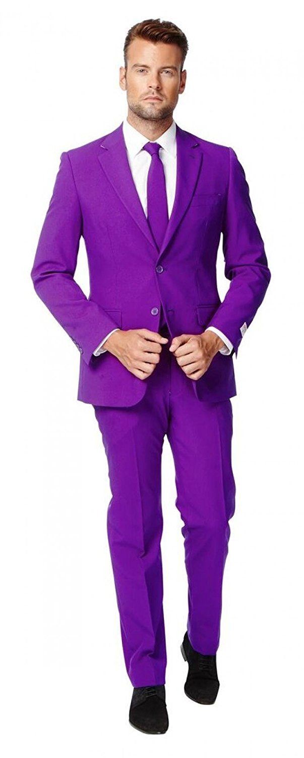 Detail Herren Anzug Lila Nomer 19