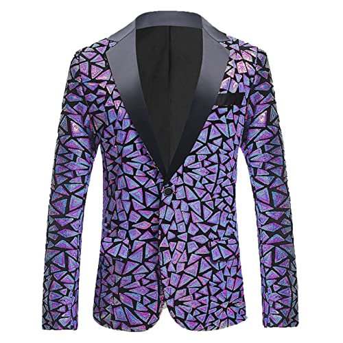 Detail Herren Anzug Lila Nomer 5