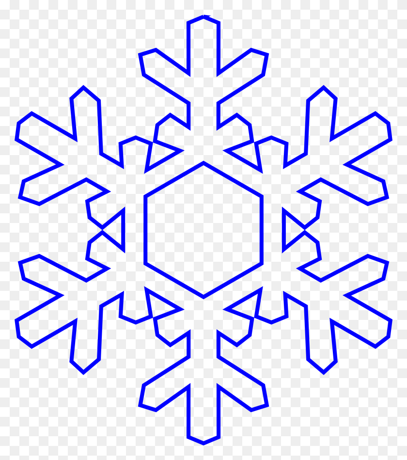 Detail Snowflake Clipart Nomer 8