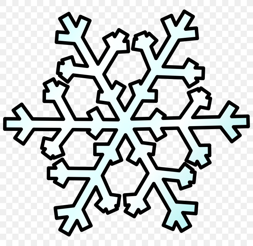 Detail Snowflake Clipart Nomer 11