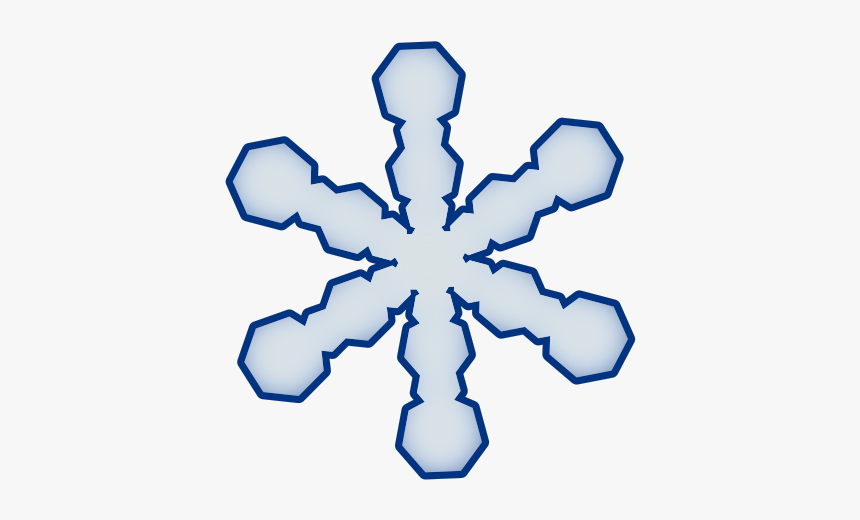 Detail Snowflake Clipart Nomer 12