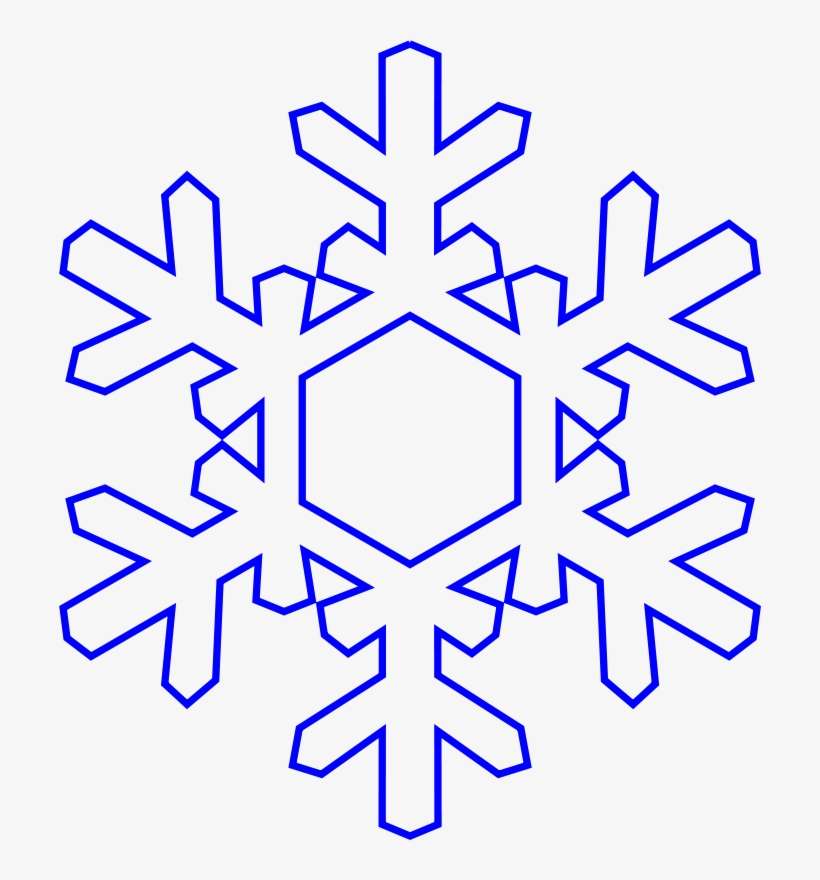 Detail Snowflake Clipart Nomer 14