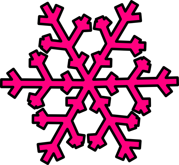 Detail Snowflake Clipart Nomer 17