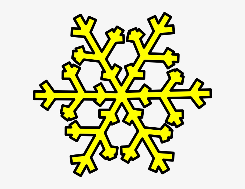 Detail Snowflake Clipart Nomer 18