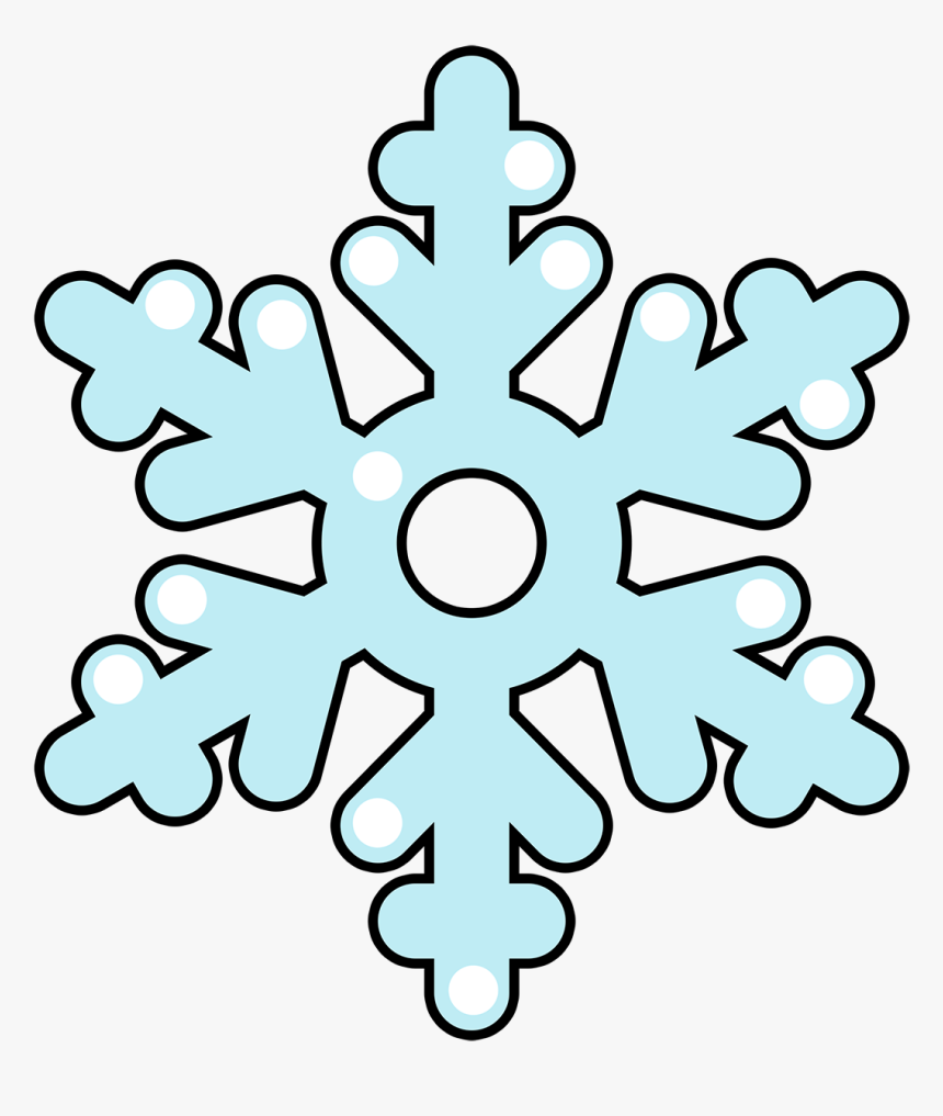 Detail Snowflake Clipart Nomer 4