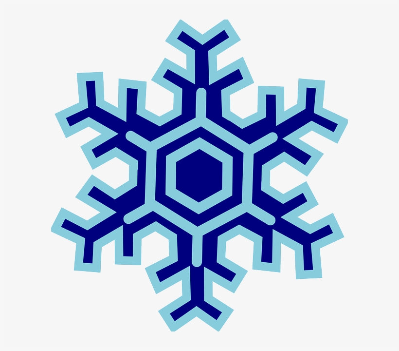 Detail Snowflake Clipart Nomer 5