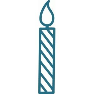 Detail Birthday Candle Silhouette Nomer 18