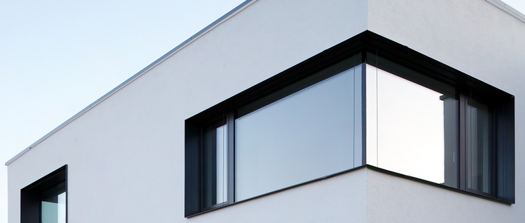 Detail Fenster Haus Modern Nomer 10