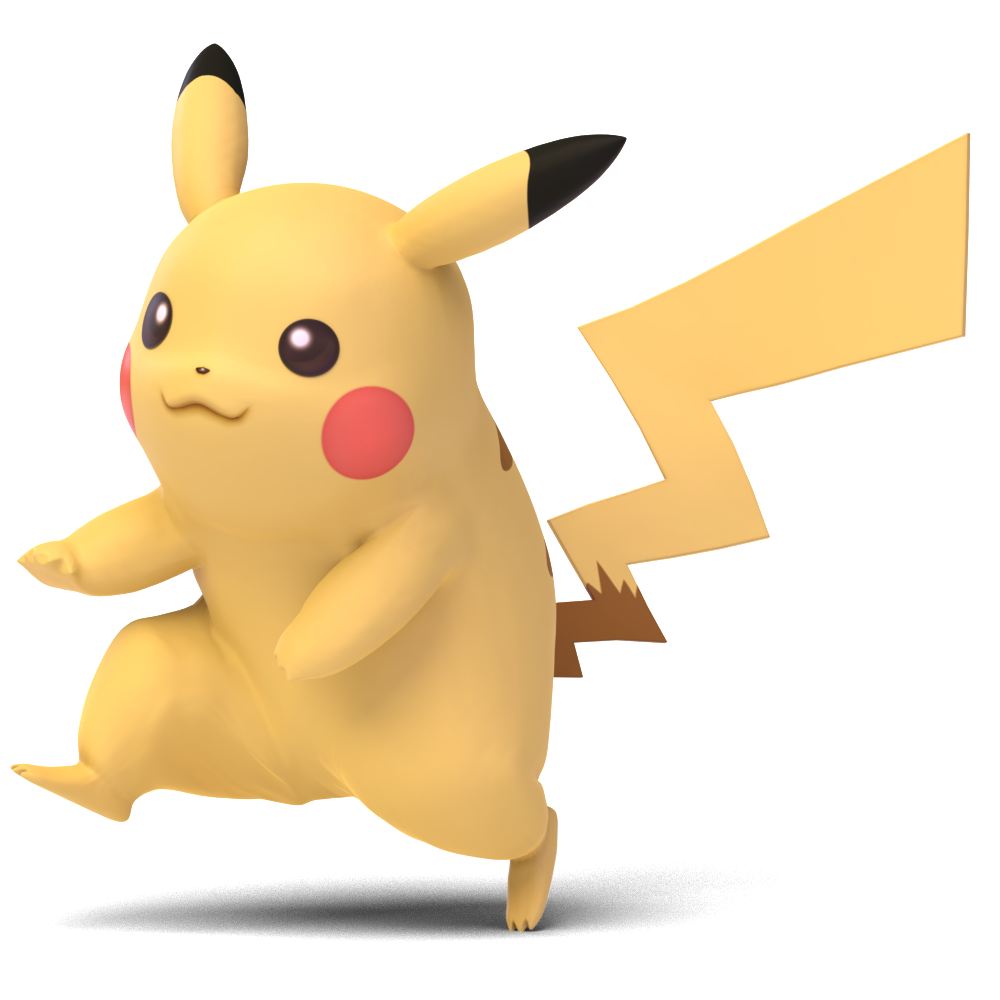 Detail Pikachu Render Nomer 2