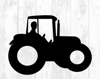 Traktor Schablone Wand - KibrisPDR