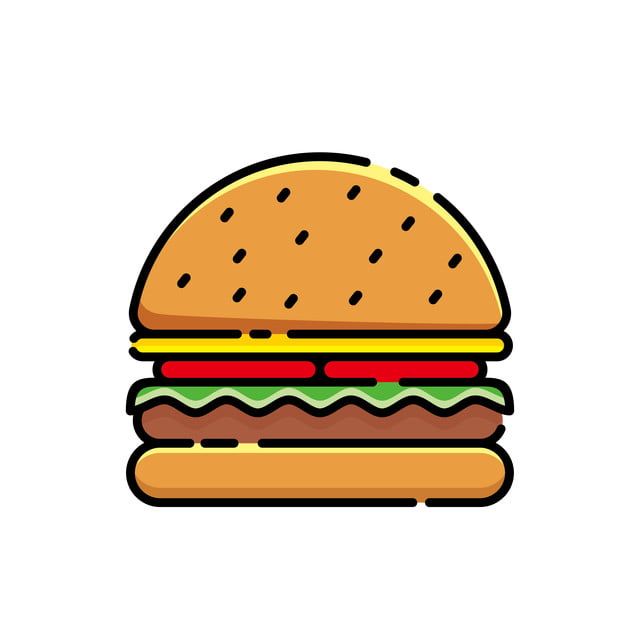 Detail Burger Clipart Nomer 6