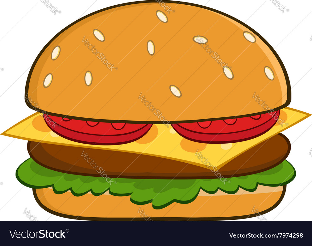 Detail Burger Clipart Nomer 10