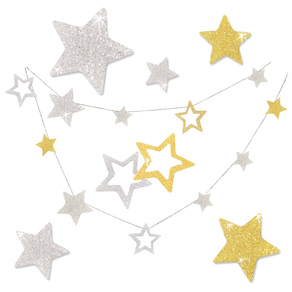 Detail Goldene Sterne Weihnachten Nomer 9