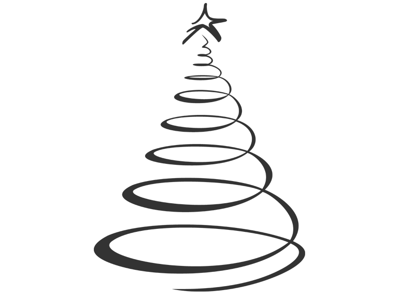 Detail Moderner Tannenbaum Nomer 2