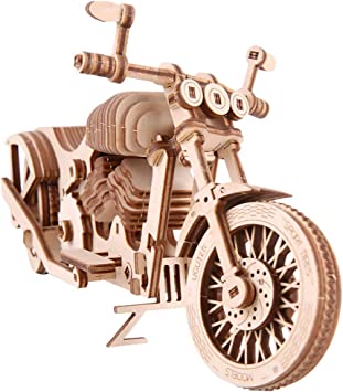 Detail Motorrad Modell Holz Nomer 2
