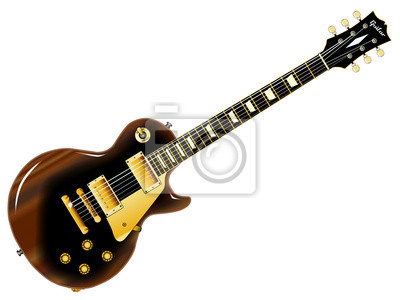 Detail Blaue Gitarre Nomer 11