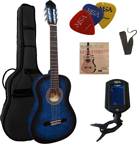Detail Blaue Gitarre Nomer 13