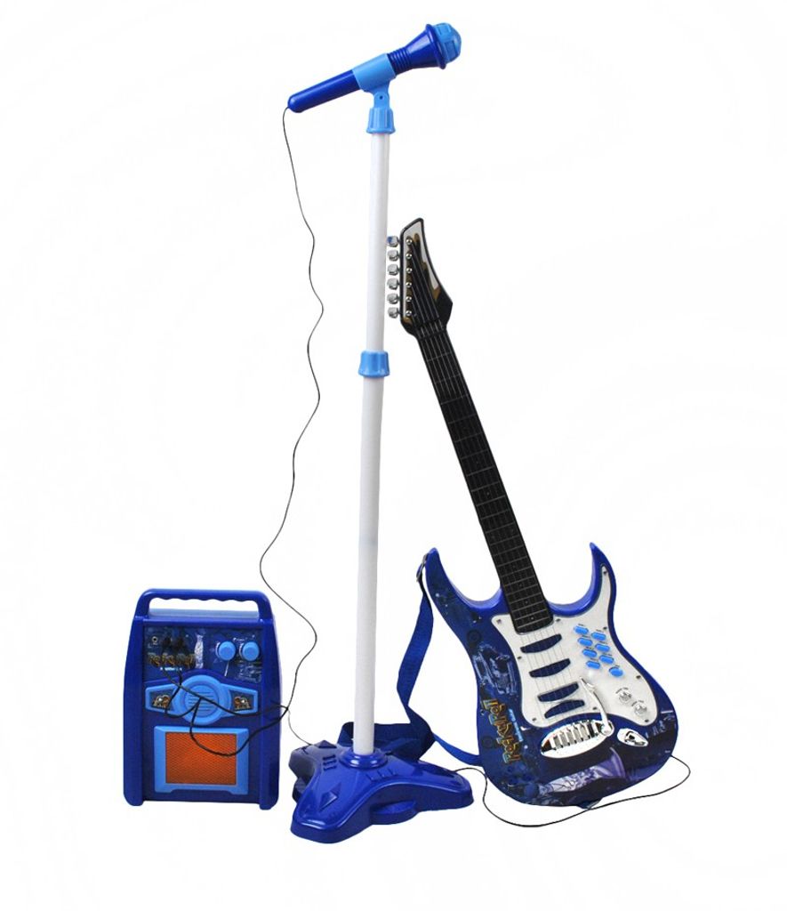 Detail Blaue Gitarre Nomer 15