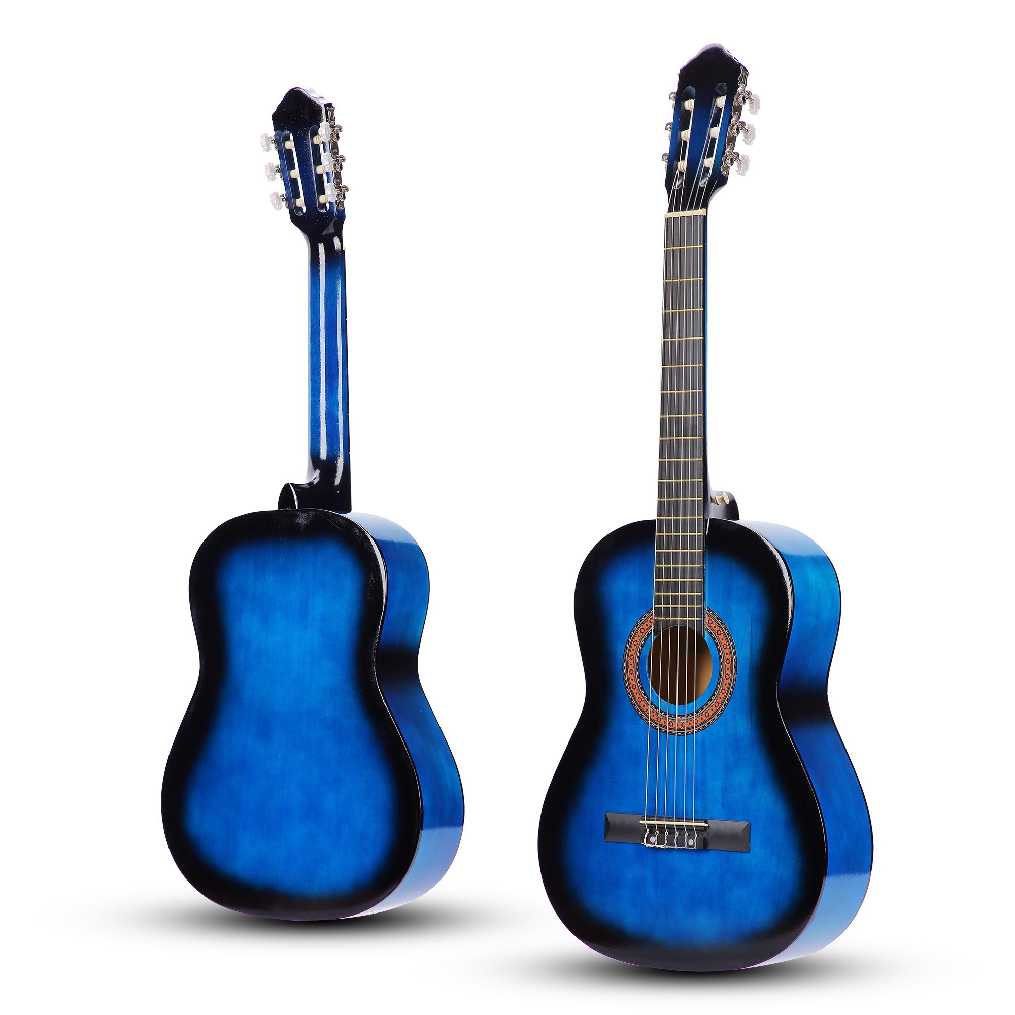 Detail Blaue Gitarre Nomer 8