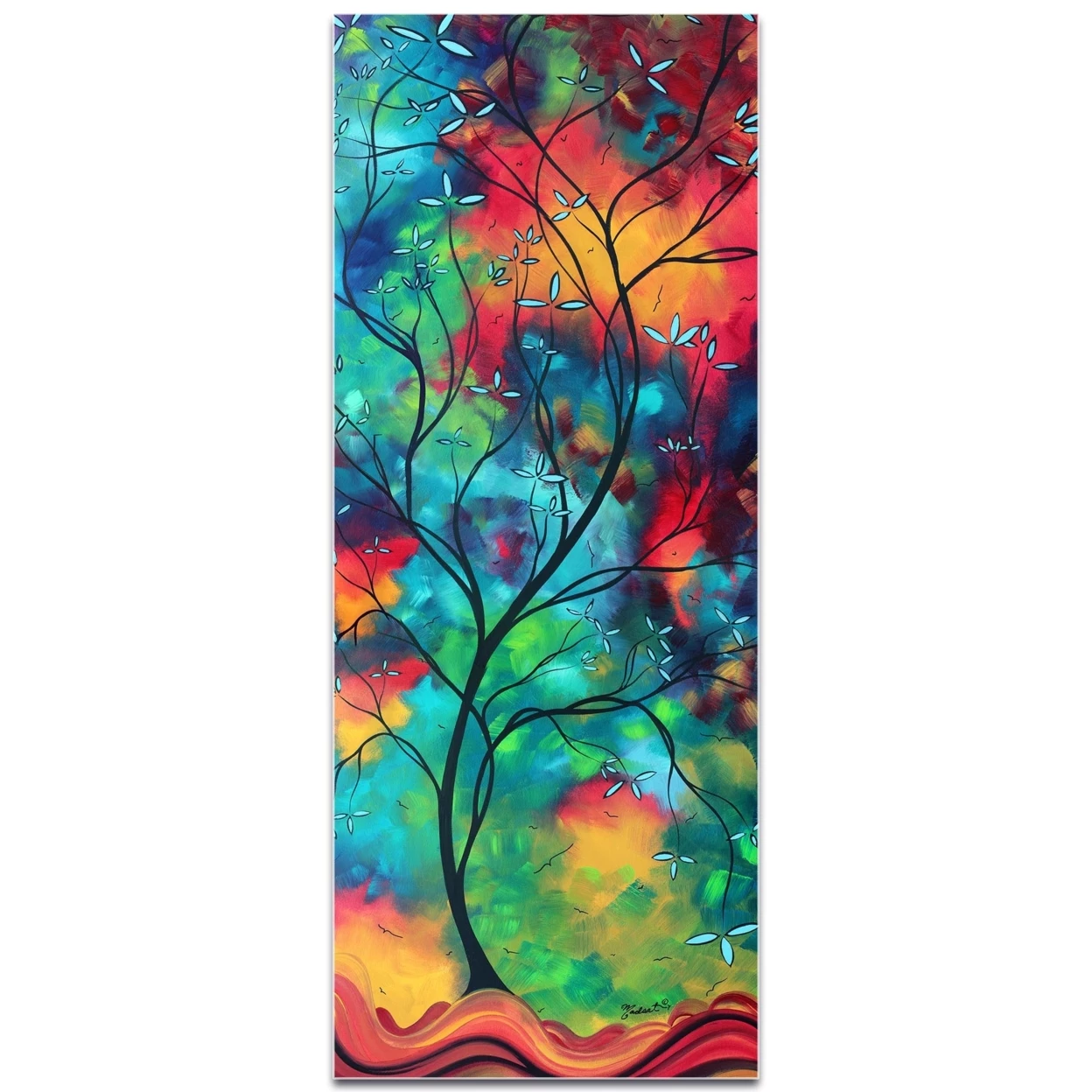 Detail Malerei Baum Nomer 27