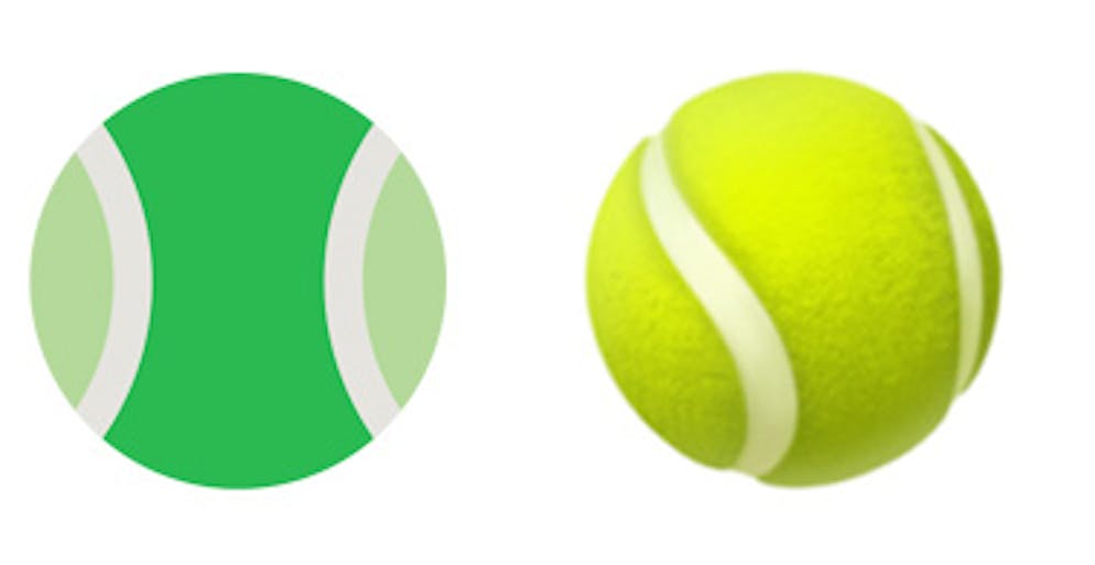 Detail Tennisball Schwarz Nomer 20