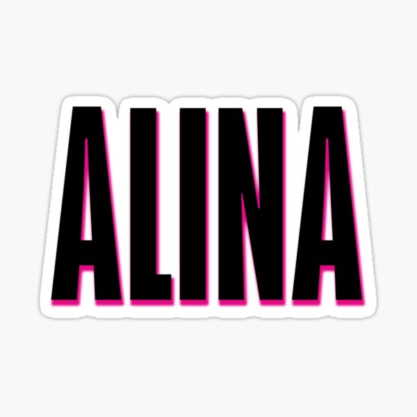 Alina Schriftzug