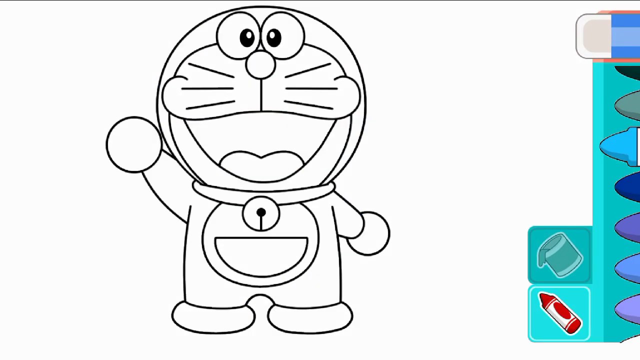 Detail Belajar Mewarnai Doraemon Nomer 15