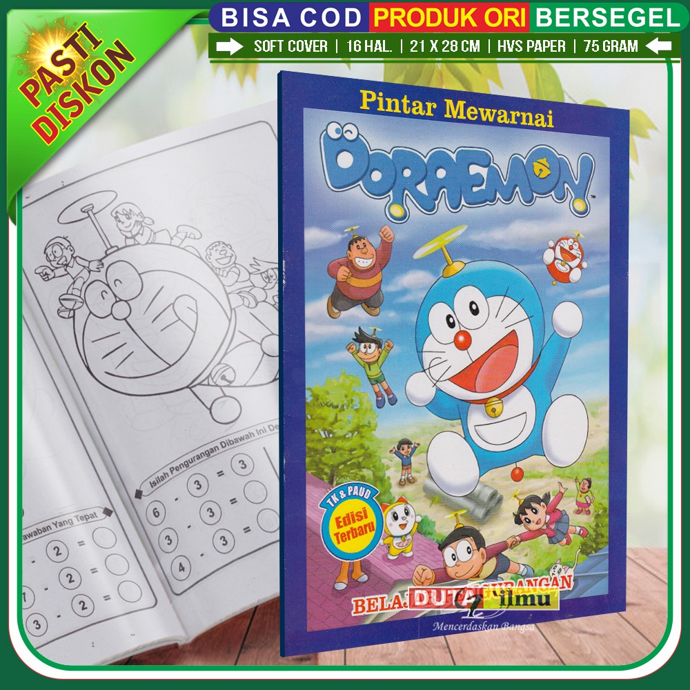 Detail Belajar Mewarnai Doraemon Nomer 28