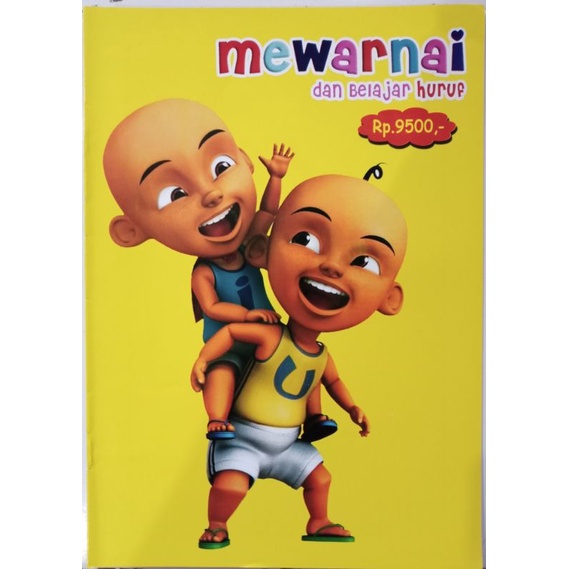 Detail Belajar Mewarnai Gambar Upin Ipin Nomer 18