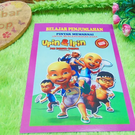 Detail Belajar Mewarnai Gambar Upin Ipin Nomer 52