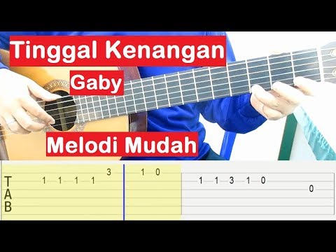 Detail Belajar Petikan Gitar Gaby Tinggal Kenangan Nomer 3