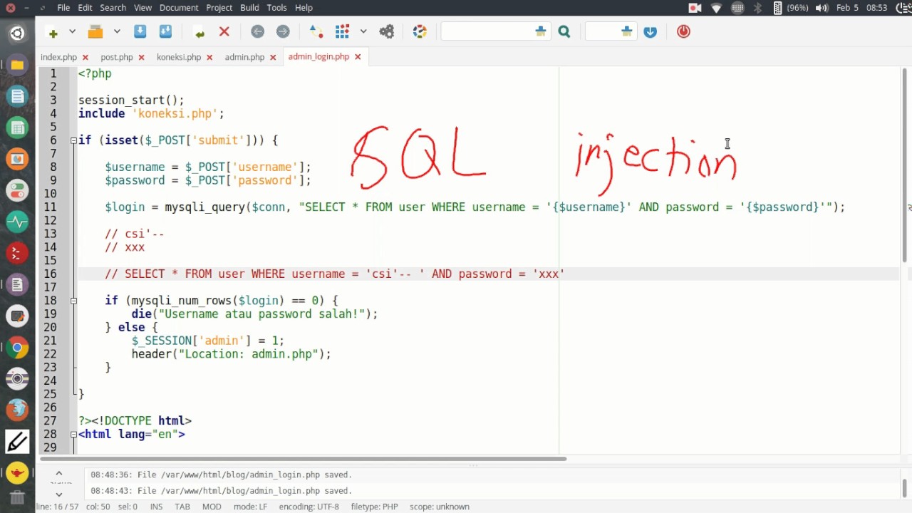 Belajar Sql Injection Menggunakan Gambar - KibrisPDR