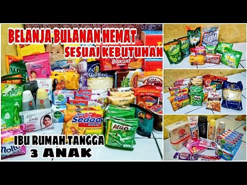 Detail Belanja Bulanan Rumah Tangga Nomer 8