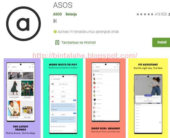 Detail Belanja Di Asos Nomer 40