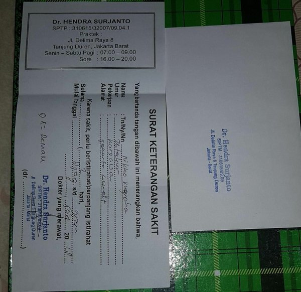 Detail Beli Surat Dokter Bogor Nomer 39