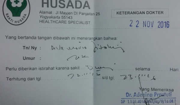 Detail Beli Surat Dokter Di Bekasi Nomer 46