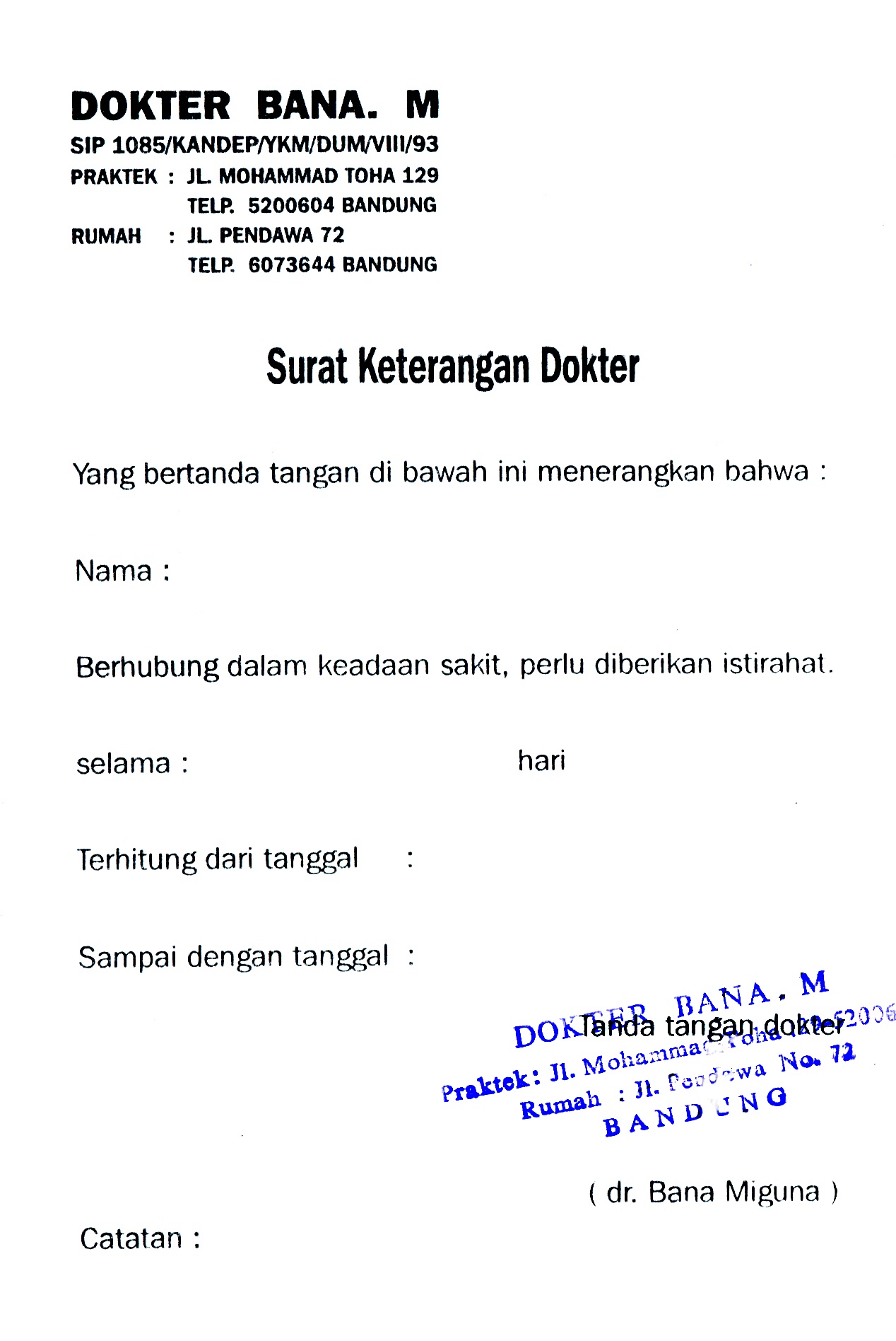 Beli Surat Sakit Bandung - KibrisPDR